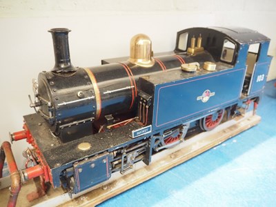 Lot 264 - A 5 inch gauge 0-6-0 live steam Simplex steam...
