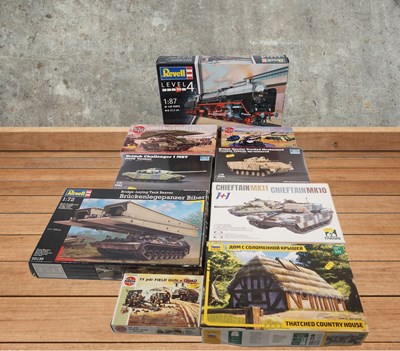 Lot 277 - A group of 1:72 scale unbuilt plastic kits by...