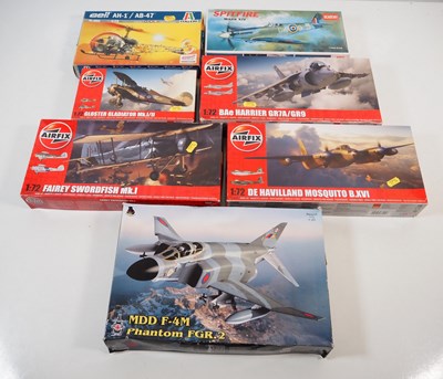 Lot 278 - A group of 1:72 scale unbuilt plastic kits by...