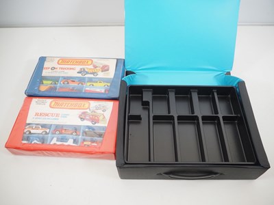 Lot 538 - A pair of vintage MATCHBOX car carry cases...
