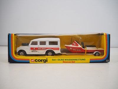 Lot 552 - A CORGI German issue gift set #33 'DLRG...