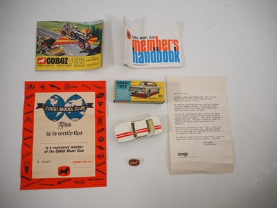 Lot 650 - A rare CORGI USA model club introduction pack...