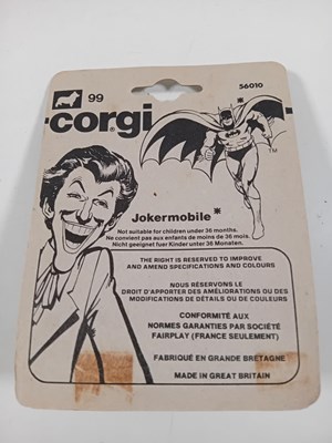 Lot 27 - CORGI Juniors #99 Batman Jokermobile - All...