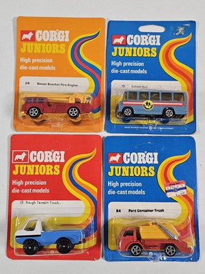 Lot 248 - CORGI Juniors mid 1970's regular backing cards...