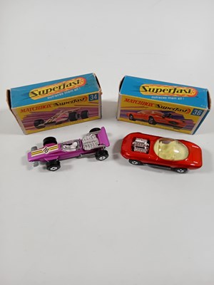 Lot 468 - A pair of MATCHBOX Superfast in G type boxes,...