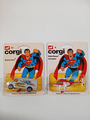 Lot 537 - A pair of CORGI Juniors 'Superman' #6 Daily...