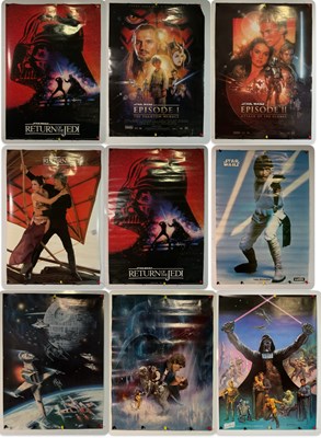 Lot 775 - A group of STAR WARS commercial posters,...