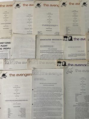 Lot 449 - THE AVENGERS (1965) A collection of ephemera...
