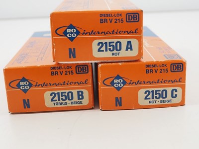 Lot 14 - A trio of ROCO N gauge German outline Class...