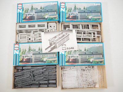 Lot 26 - A quantity of vintage N gauge kits by POLA and...