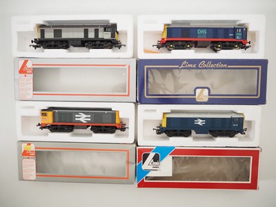 Lot 127 - A group of LIMA OO gauge class 20 diesel...