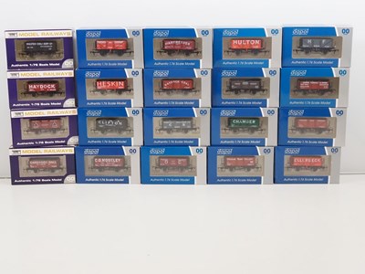 Lot 256 - A group of limited edition DAPOL OO gauge coal...