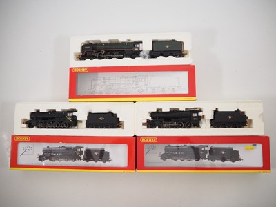 Lot 387 - A group of HORNBY OO gauge steam locomotives...