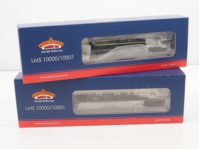 Lot 472 - A pair of BACHMANN OO gauge LMS 'Twins' diesel...
