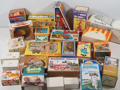 Lot 491 - A group of tinplate toys, mostly Chinese and...