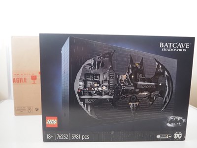 Lot 502 - LEGO retired 76252 BATMAN 'Batcave Shadow Box'...