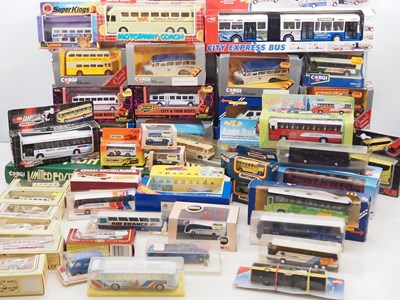 Lot 528 - A large crate of mixed boxed diecast vehicles,...