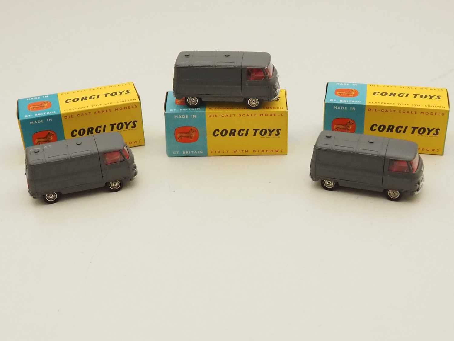Lot 594 - A group of three scarce CORGI 462 promotional...