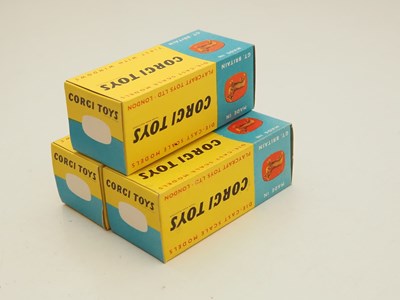 Lot 594 - A group of three scarce CORGI 462 promotional...