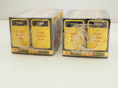 Lot 612 - A pair of CORGI #1144 trade packs each...