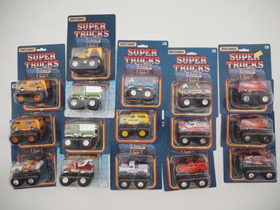 Lot 654 - MATCHBOX diecast monster trucks from the...