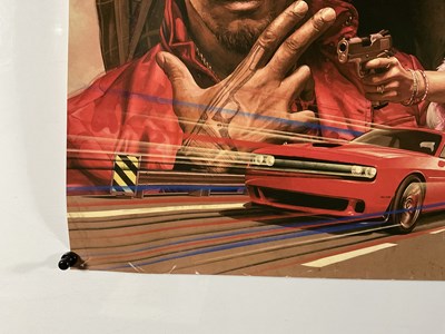 Lot 38 - BABY DRIVER (2017) A pair of UK Quad film...