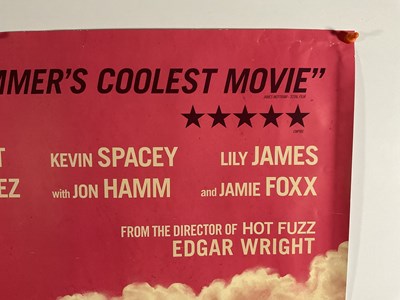 Lot 38 - BABY DRIVER (2017) A pair of UK Quad film...