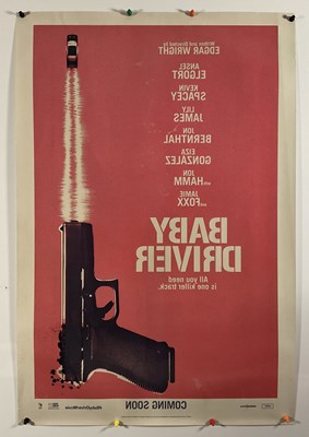 Lot 38 - BABY DRIVER (2017) A pair of UK Quad film...