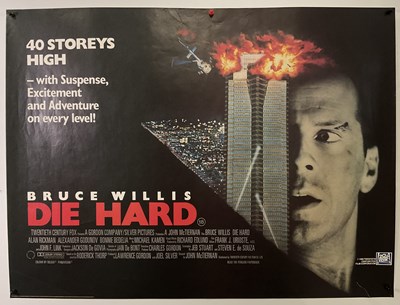 Lot 106 - DIE HARD (1988) UK Quad film poster, Christmas-...