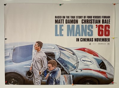 Lot 180 - LE MANS '66 (2019) UK Quad style A film poster,...