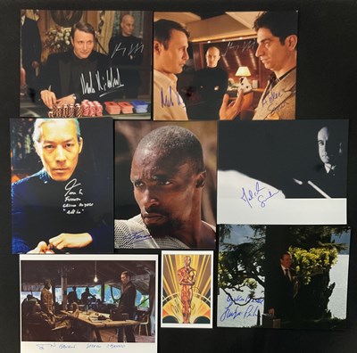Lot 560 - CASINO ROYALE - A group of autographs from the...