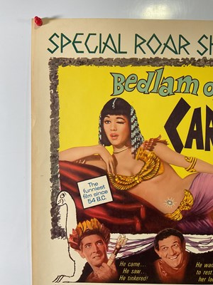 Lot 7 - CARRY ON CLEO (1965) US half sheet featuring...