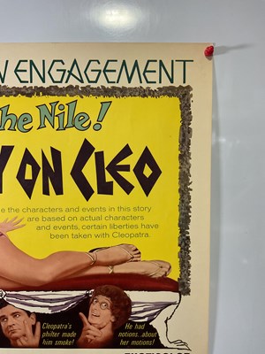 Lot 7 - CARRY ON CLEO (1965) US half sheet featuring...