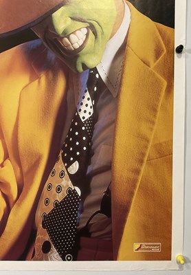 Lot 12 - THE MASK (1994) UK Quad film poster, whacky...