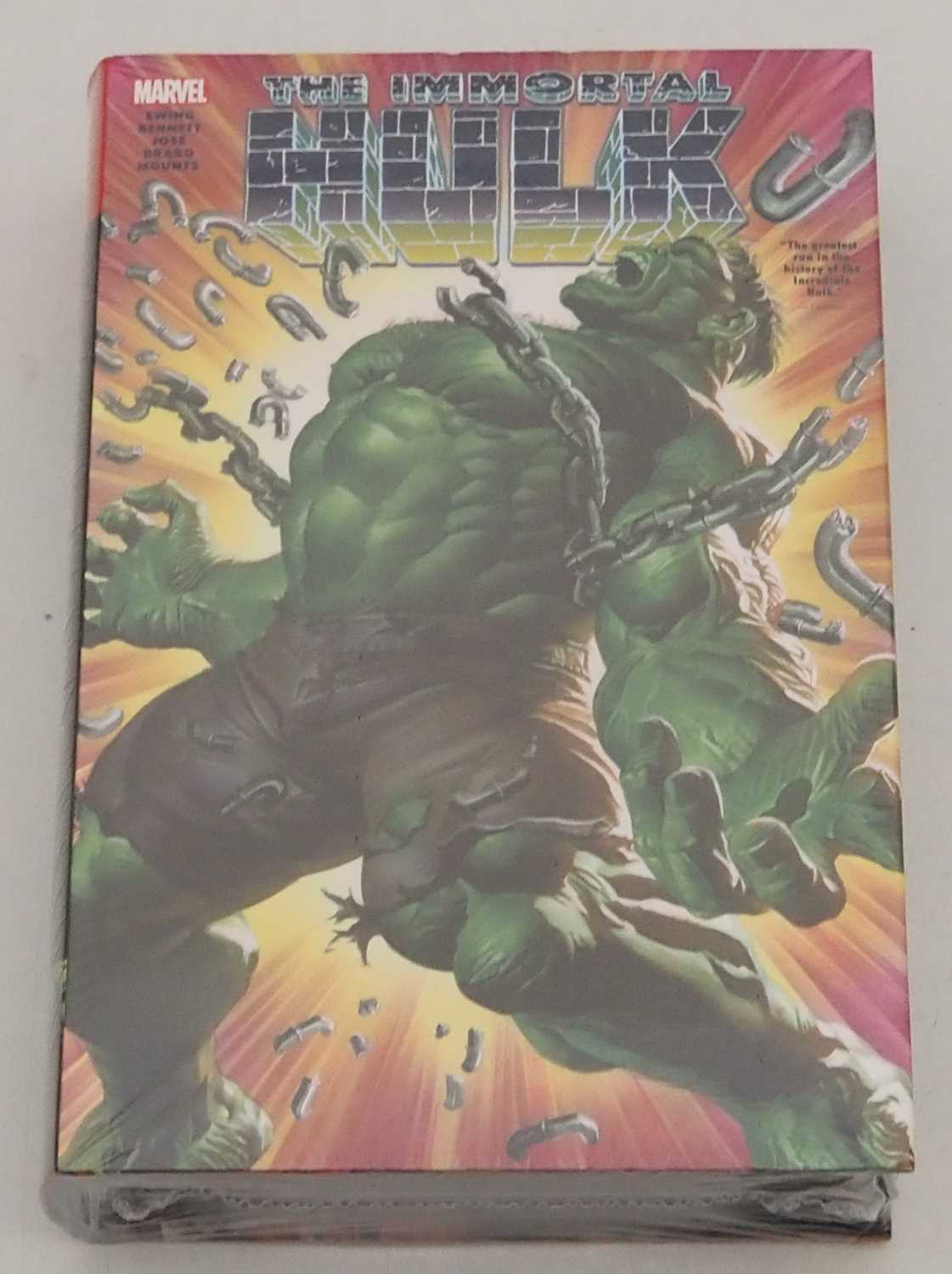 Lot 48 - THE IMMORTAL HULK HARDCOVER OMNIBUS (SEALED) -...