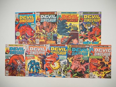Lot 260 - DEVIL DINOSAUR #1 to 9 (9 in Lot) - (1978 -...