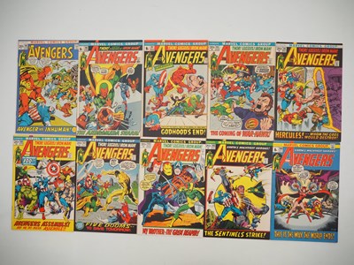 Lot 265 - AVENGERS #95 to 104 (10 in Lot) - (1972 -...