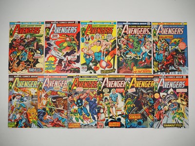 Lot 267 - AVENGERS #115 to 125 (11 in Lot - issue #117...