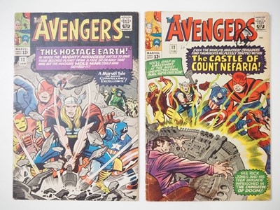 Lot 462 - AVENGERS #12 & 13 (2 in Lot) - (1965 - MARVEL)...