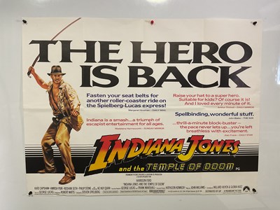 Lot 107 - INDIANA JONES AND THE TEMPLE OF DOOM (1981) UK...