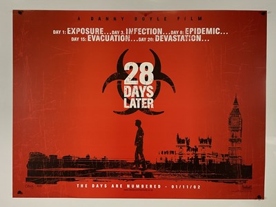 Lot 253 - 28 DAYS LATER (2002) UK Quad film poster,...