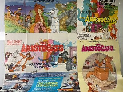 Lot 295 - THE ARISTOCATS (1970) group of film posters...