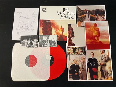Lot 255 - THE WICKER MAN (1973) Soundtrack album, red...