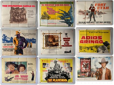 Lot 263 - A selection of UK quads film posters for...