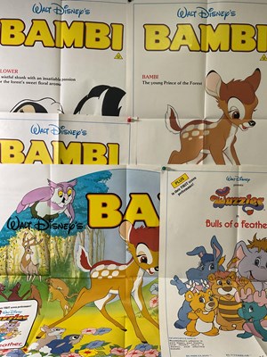 Lot 285 - WALT DISNEY - BAMBI / WUZZLES (1942) A UK...