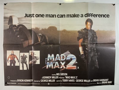 Lot 129 - MAD MAX 2 THE ROAD WARRIOR (1981) UK quad film...