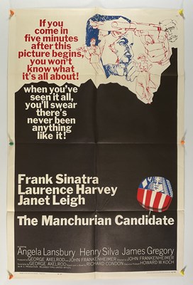 Lot 85 - THE MANCHURIAN CANDIDATE (1962) US one sheet,...