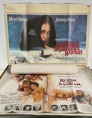 Lot 128 - A large group of UK quad film posters with...