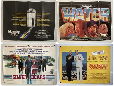 Lot 75 - MICHAEL CAINE - A group of film posters for...