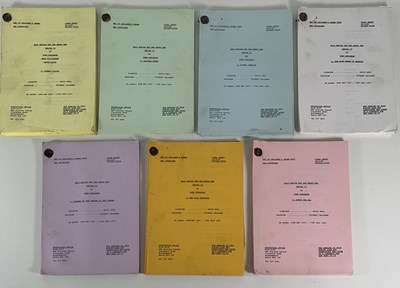 Lot 429 - Original production used shooting scripts for...